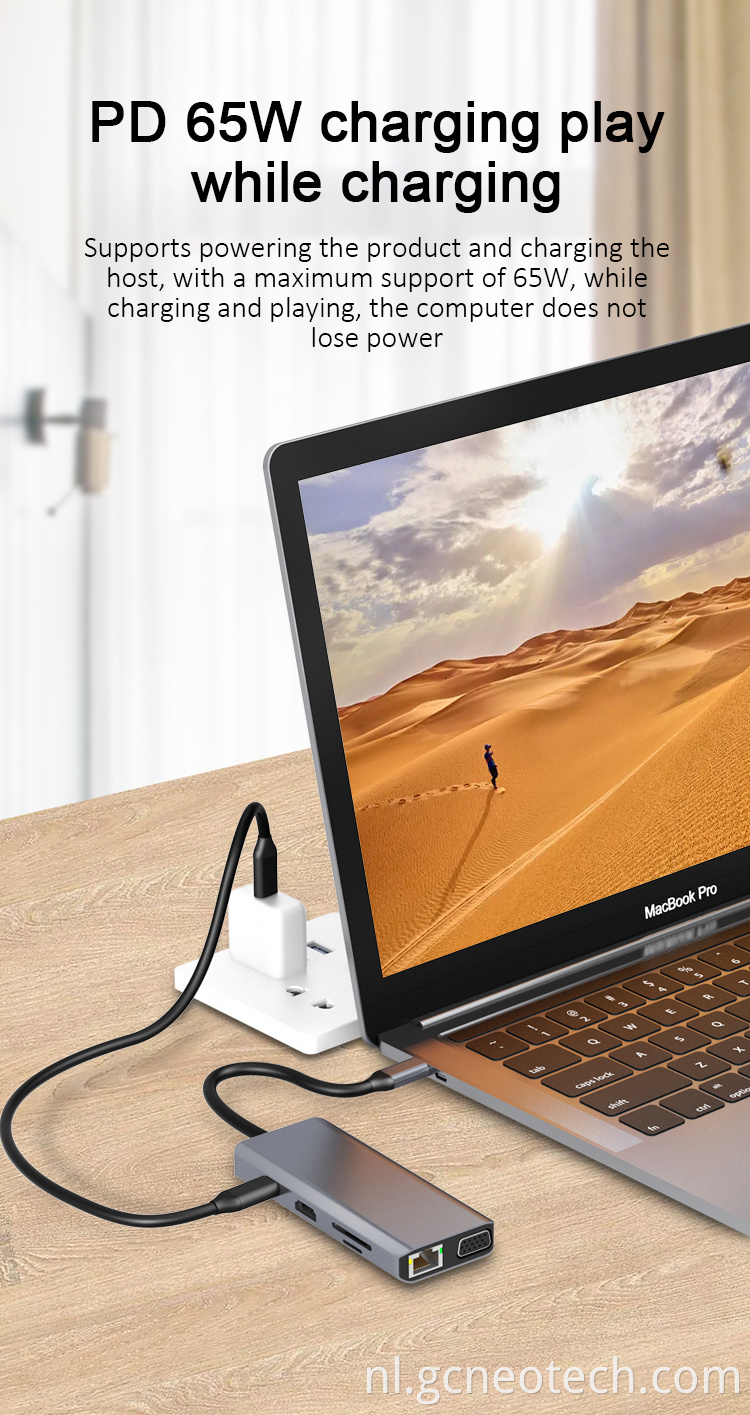 11-in-1 Type-C USB Hub Docking Station 11-in-1 Type-C usb hub docking station